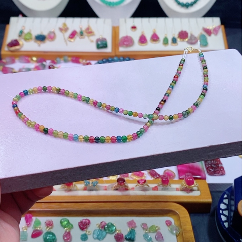 【闪购商品】碧玺碧玺m未镶嵌项链