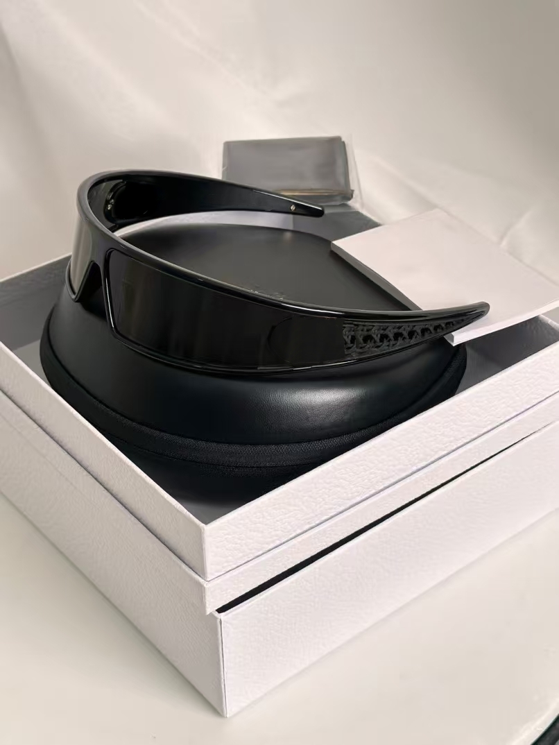 2025春夏新款未来感发箍墨镜  W888
