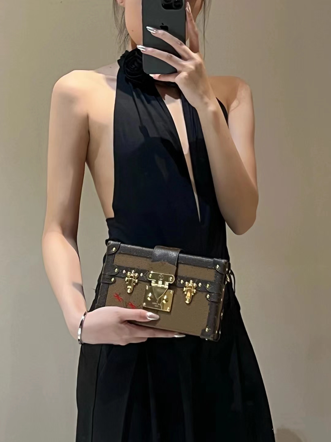 《亿点点家定制》石更盒子精致时尚复古小包单肩包斜挎包手拿包