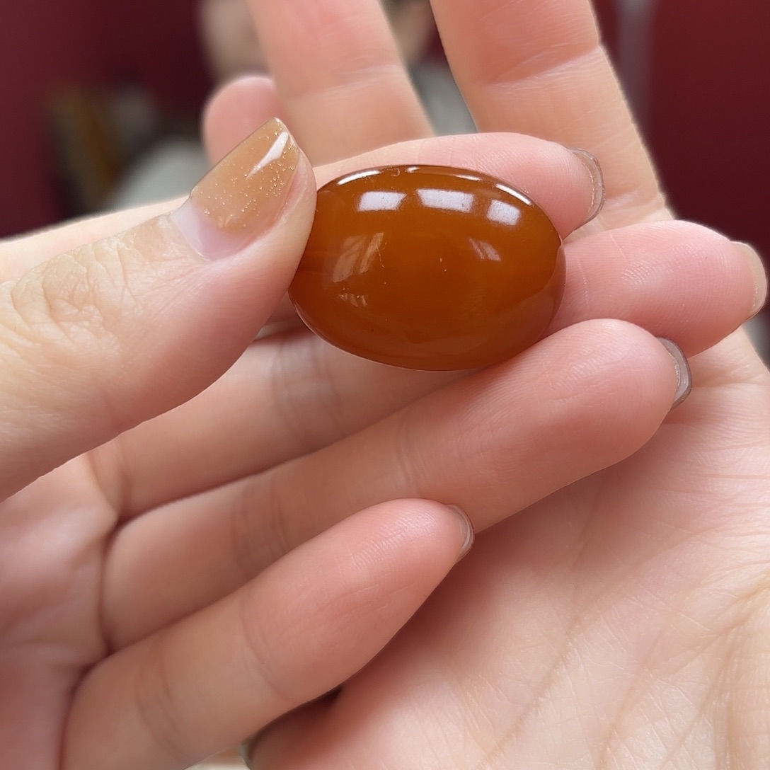 琥珀裸石未镶嵌3枣