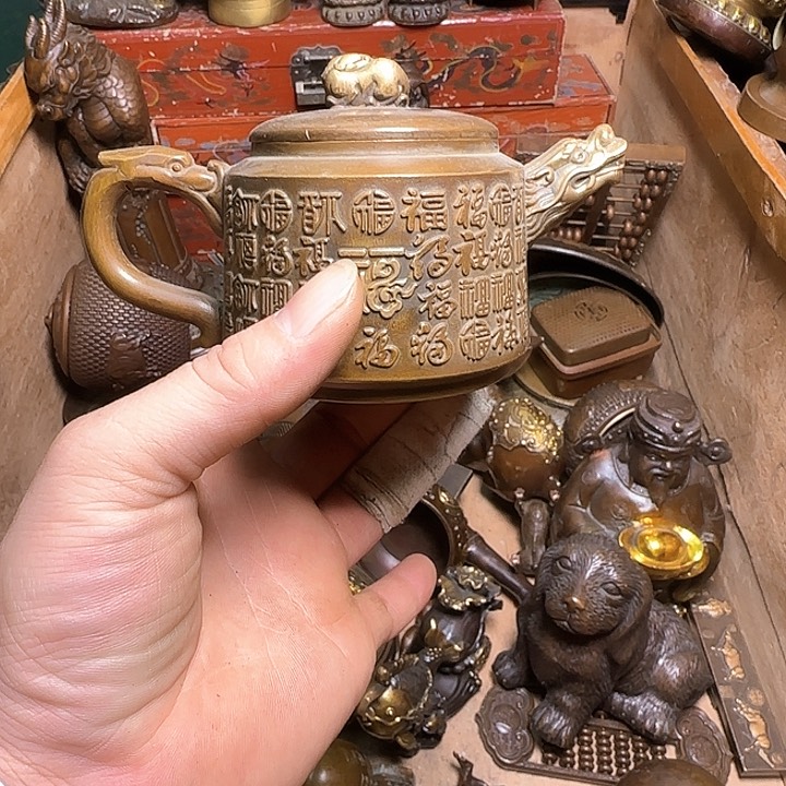 铜材质文玩摆件装饰