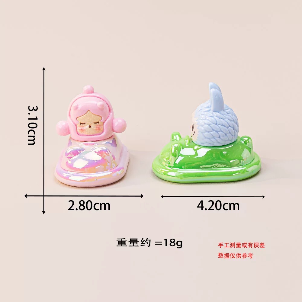 【SP碰碰车】九宫格对对碰树脂潮玩萌粒DIY摆件