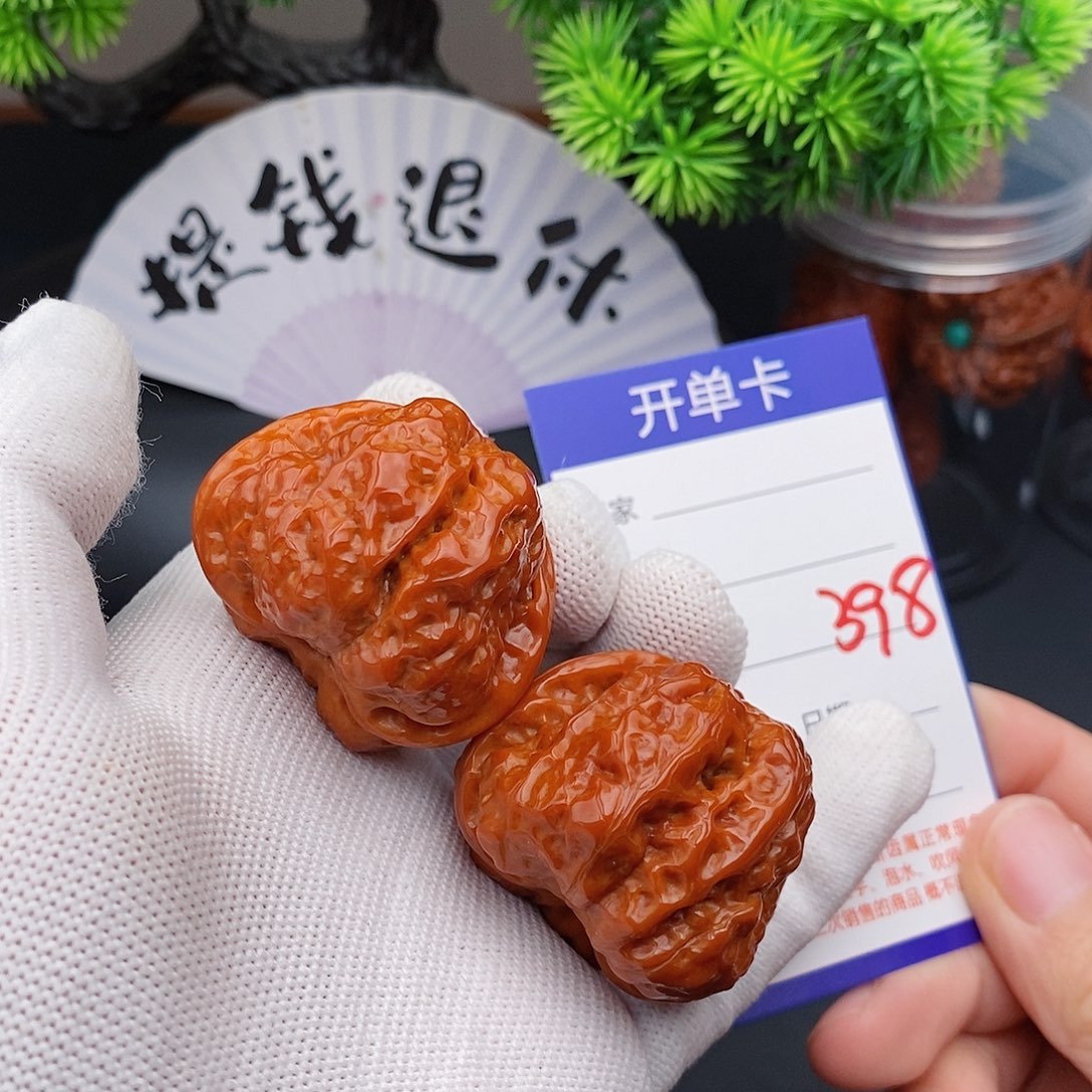 把件文玩核桃41蛤蟆头398