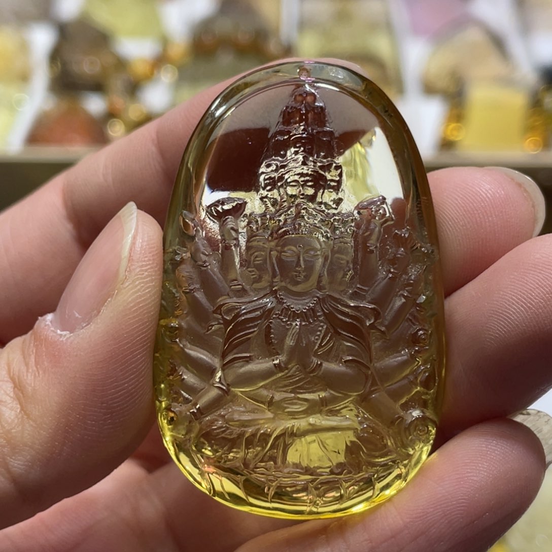 水晶颈饰未镶嵌定制