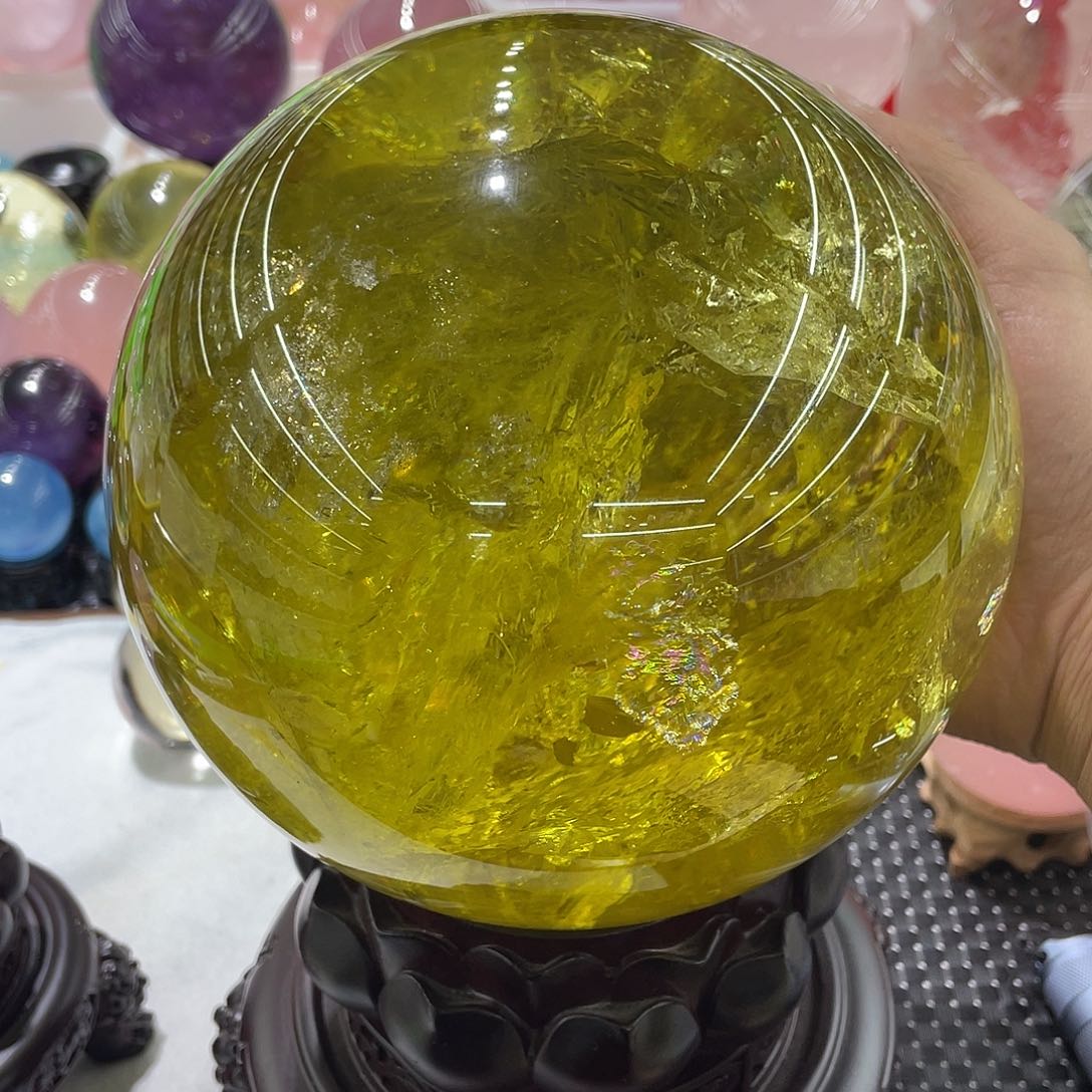 水晶水晶摆件未镶嵌天*