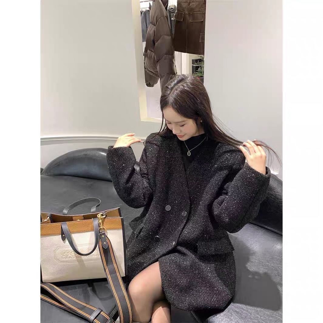 【YC】早春新款加厚百搭气质时尚女神西装外套