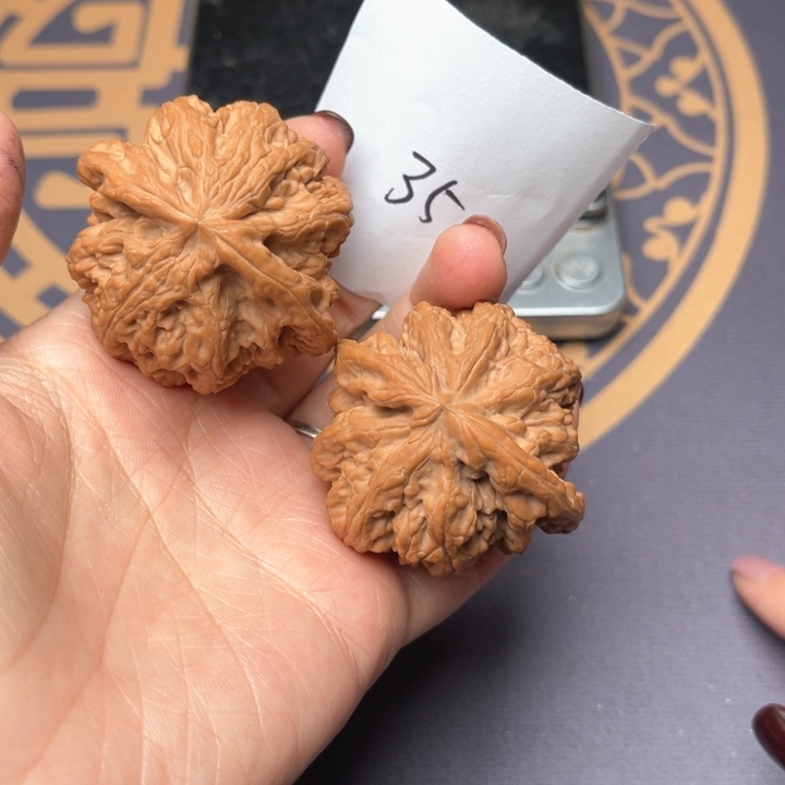 文玩核桃把件45大粗筋