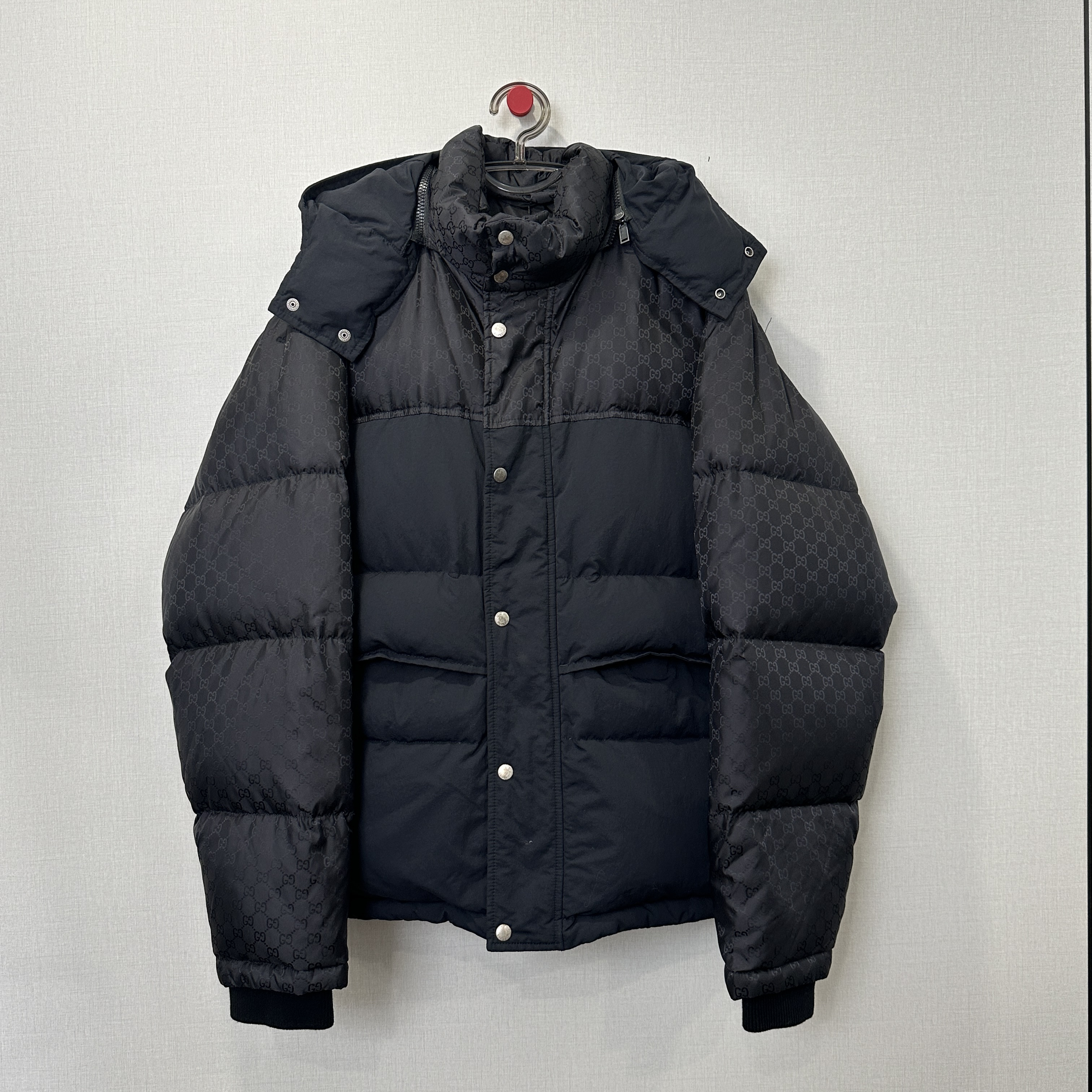 99新 GUCCI/古驰 半满印羽绒服/尺码56/编码11581