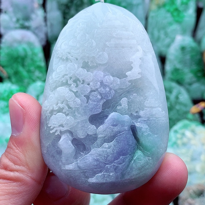 翡翠吊坠(不含链)未镶嵌