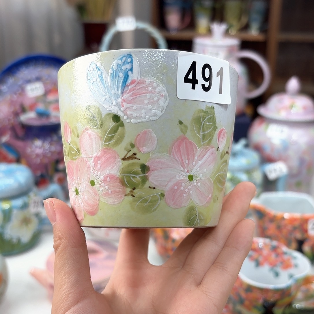 景德镇手绘高温釉下彩陶瓷茶具