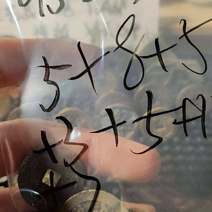 ⑨***柒琉璃纯铜合金工艺品几个不错的币