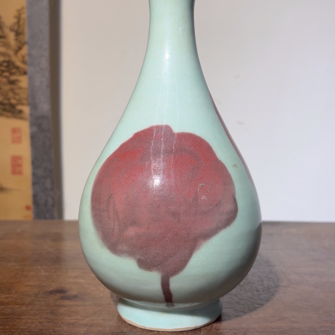 古***香摆件瓷瓷器工艺品摆件釉里红