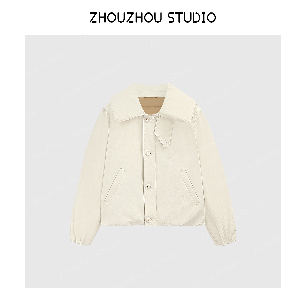  ZhouZhou25秋冬新品 短款面包服棉服外套