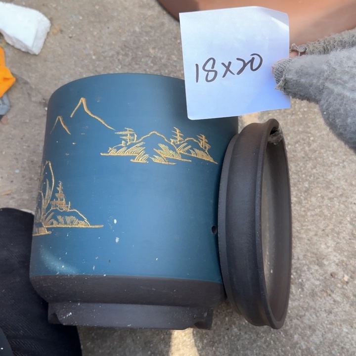 紫砂花盆特价清仓