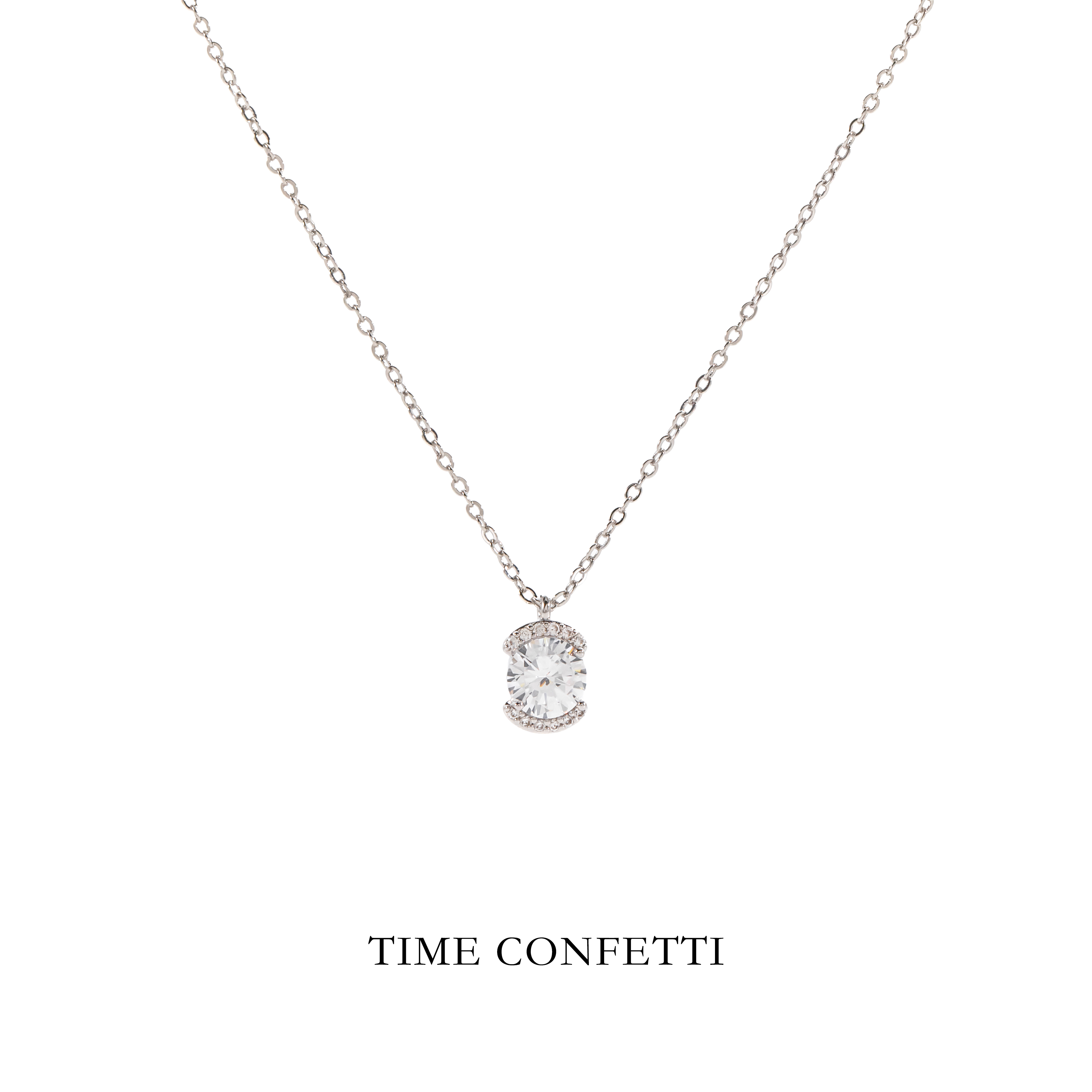 黄铜项链 镀铂【孙二娘】精致气质百搭项链TC 12064