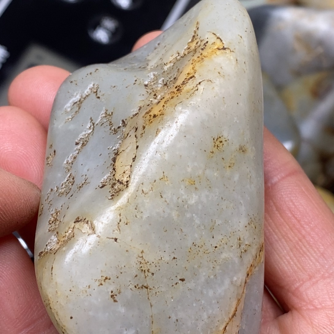 和田玉（糖玉）挂件未镶嵌