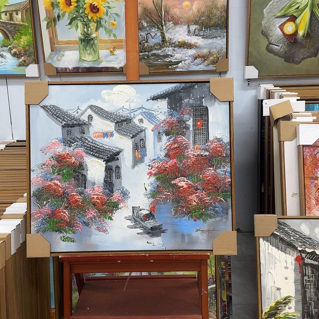 油画5060油画作品展作品展作品集展