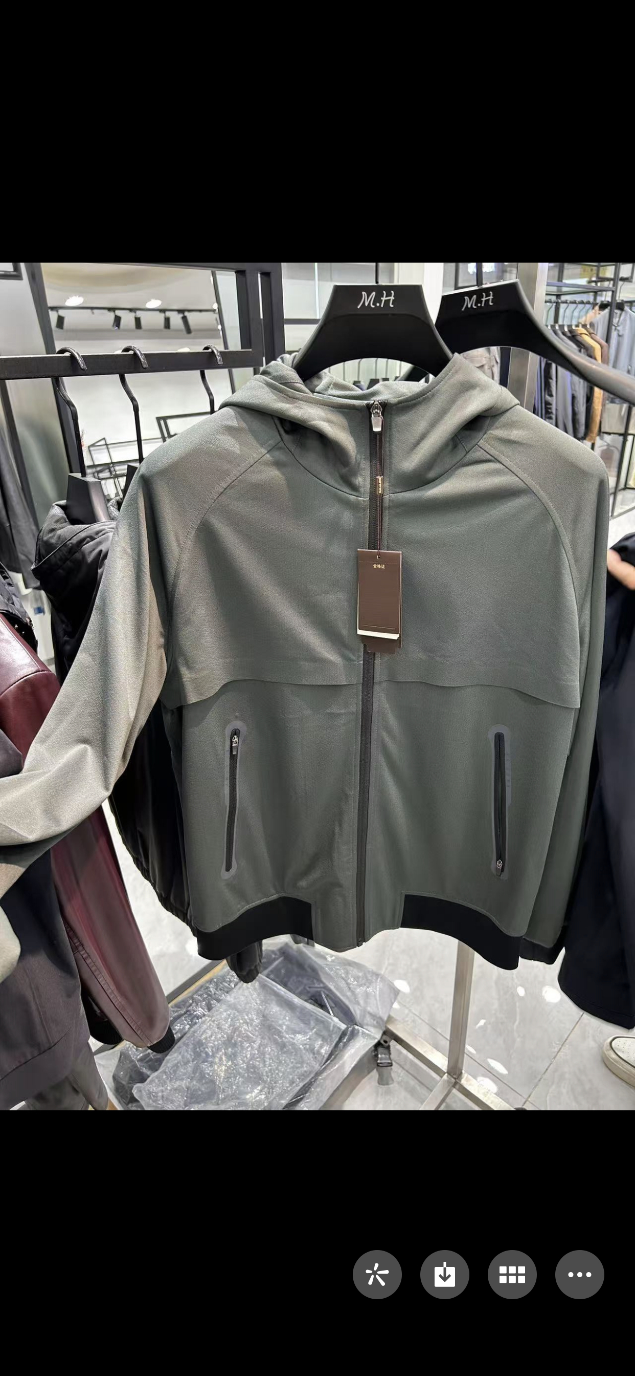 99常规春季运动夹克男秋季保暖户外男士螺纹下摆