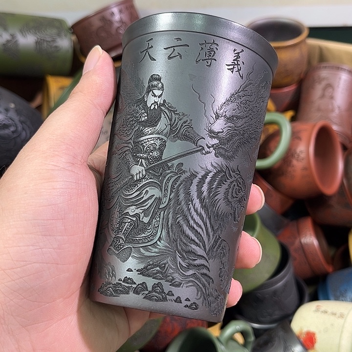 茶杯紫砂全手工紫砂 主人杯