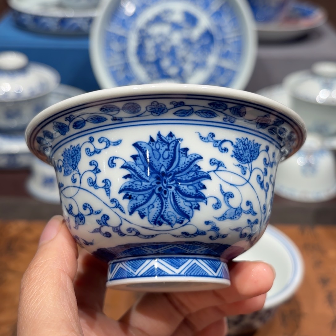 瓷片景德镇纯手工手绘