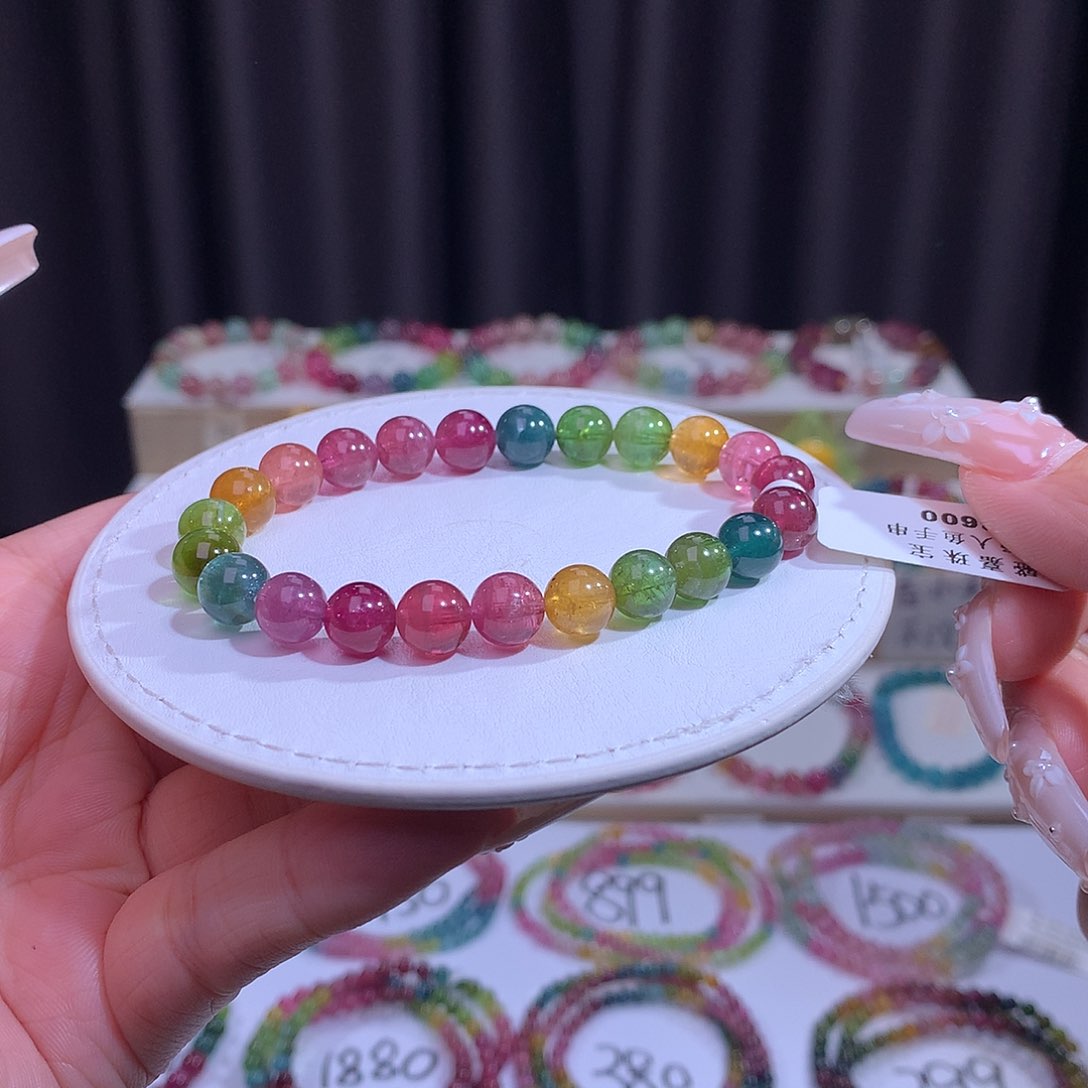 碧玺手链未镶嵌碧玺