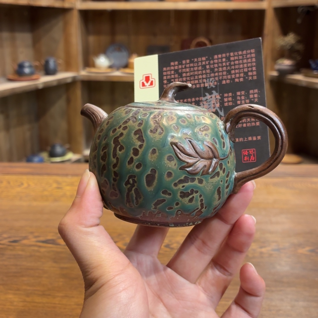 柴烧老岩泥茶器皿