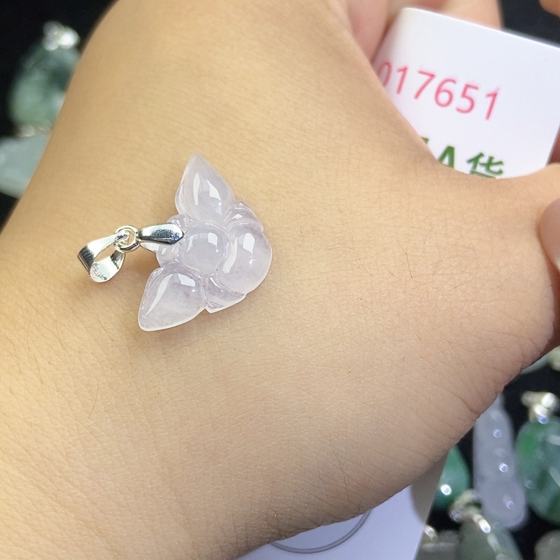 翡翠未镶嵌颈饰天然