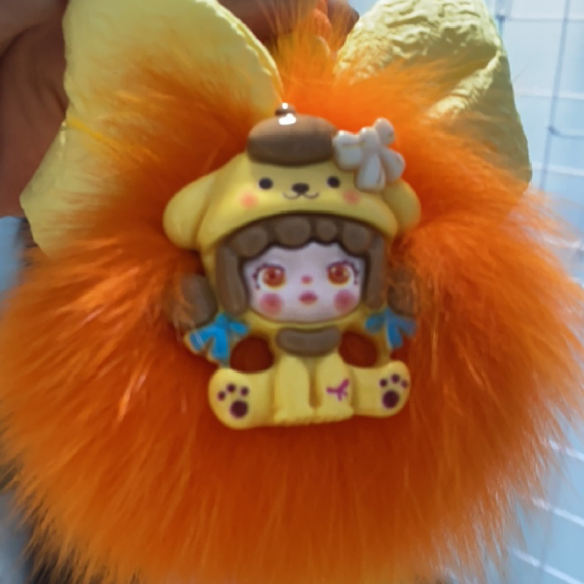 可爱风包挂件手工带子款便携款