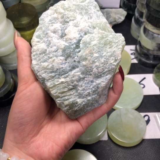 岫玉天然岫玉成品珠宝 未镶嵌未镶嵌尧