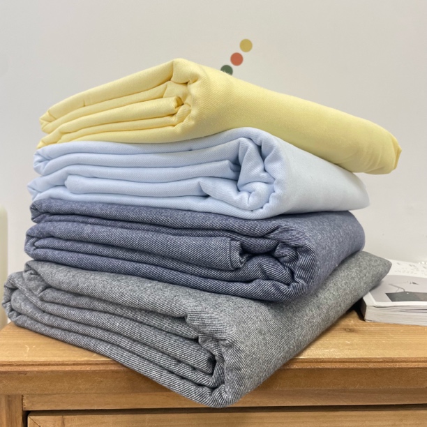 爆秋冬款纯棉色织拉绒厚实暖和高端好床单240*250cm