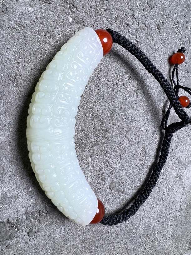 和田玉弯管乐子。