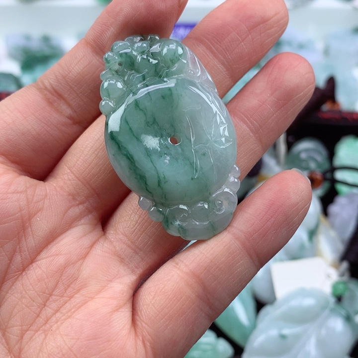 翡翠吊坠(不含链)未镶嵌