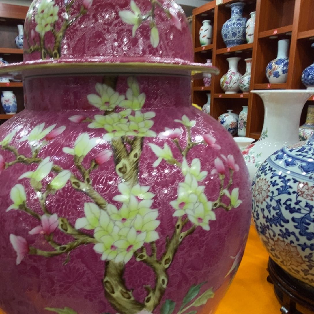 摆件8****8景德镇陶瓷赏瓶