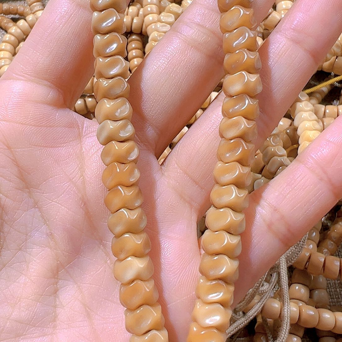 菩提根/象牙果手串塔***生卡8+龙骨手持