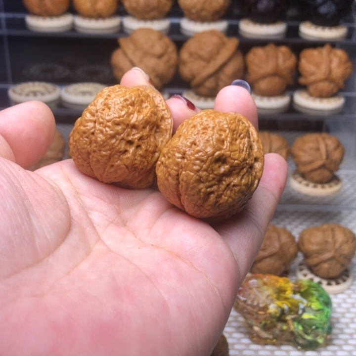 把件文玩核桃5呱呱来财36尺