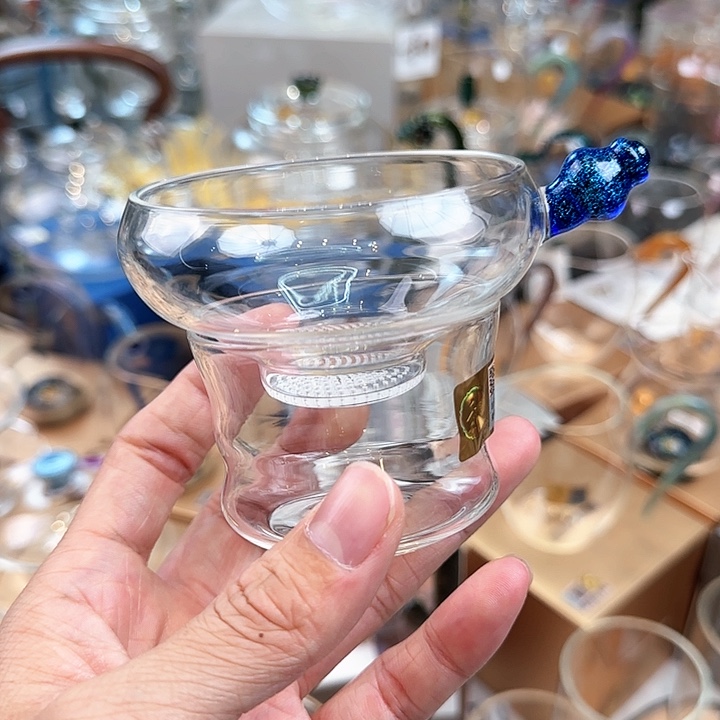 禾器宝蓝金激光茶漏激光