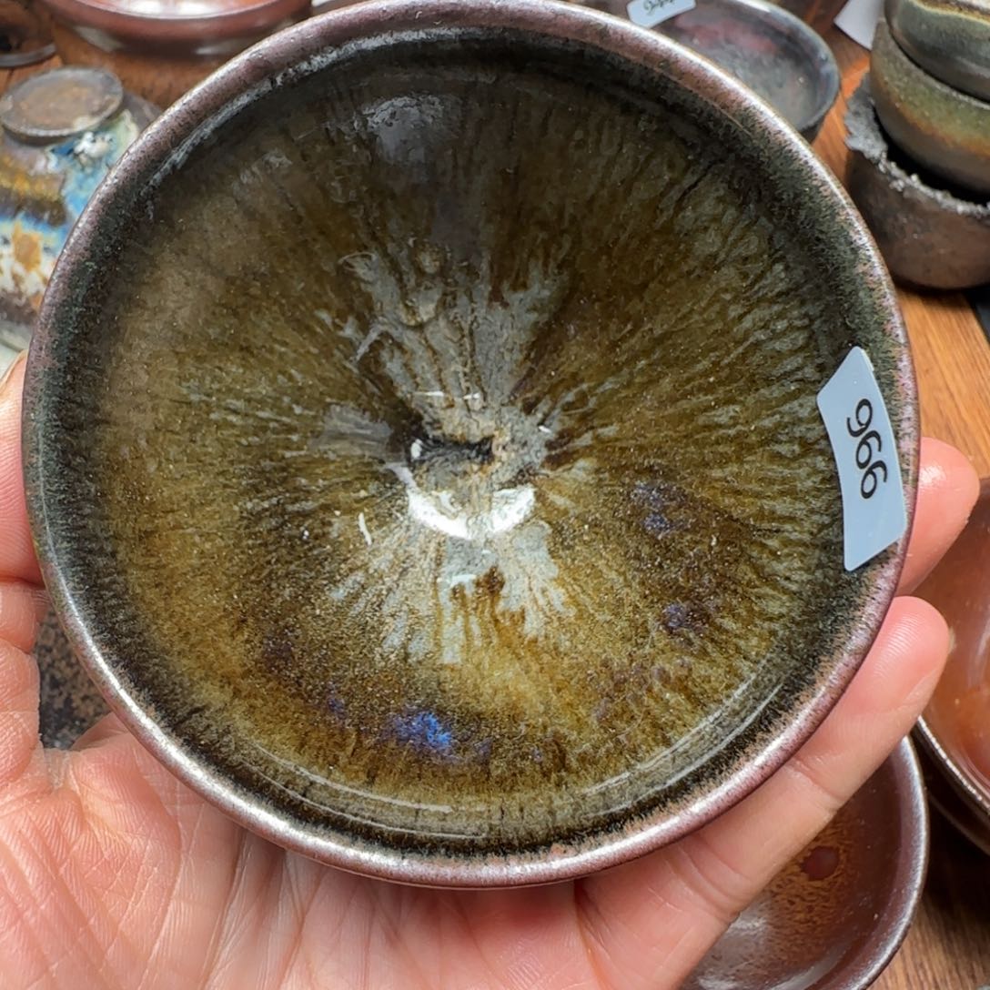 夜***露柴烧建盏茶盏茶杯966