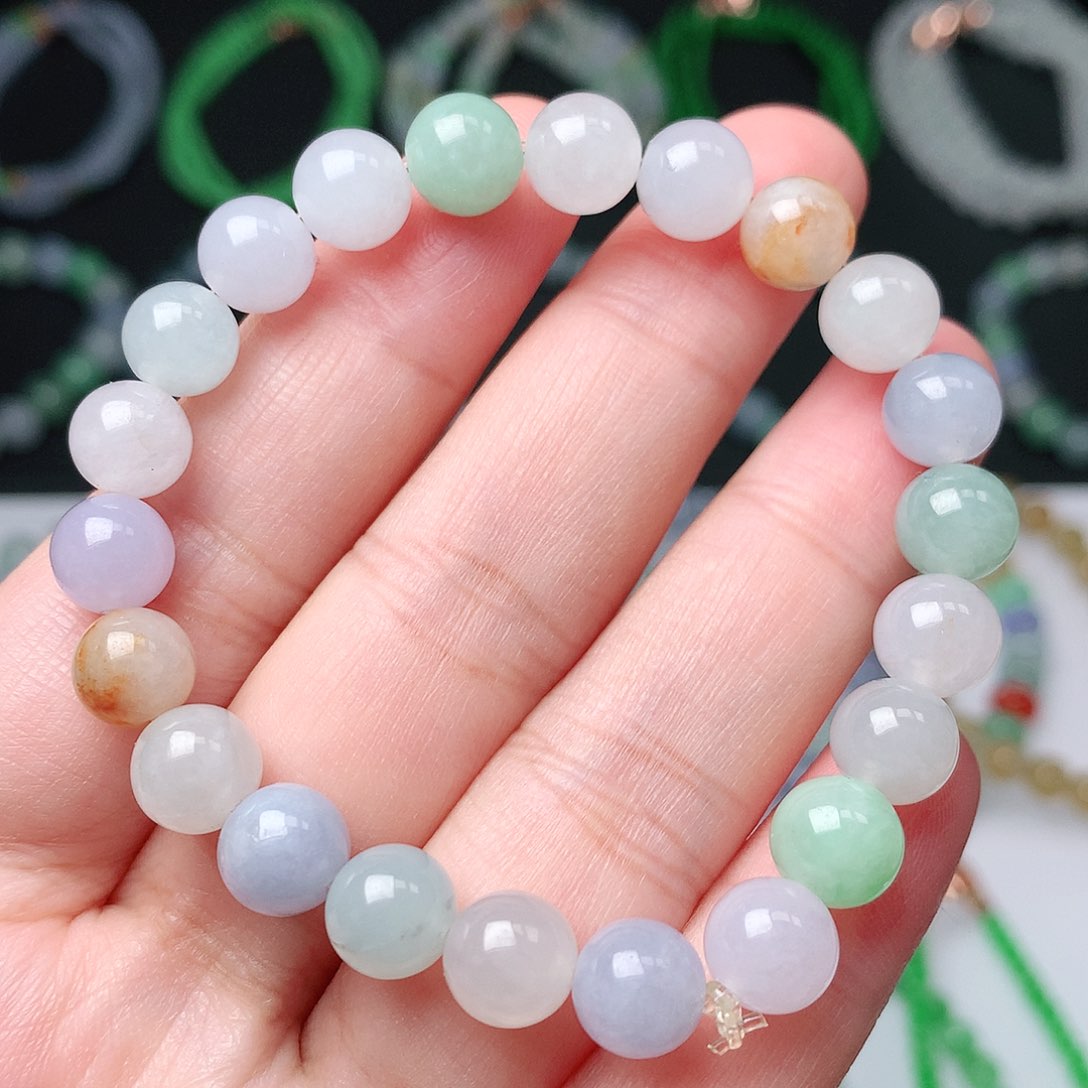 翡翠手链未镶嵌翡翠