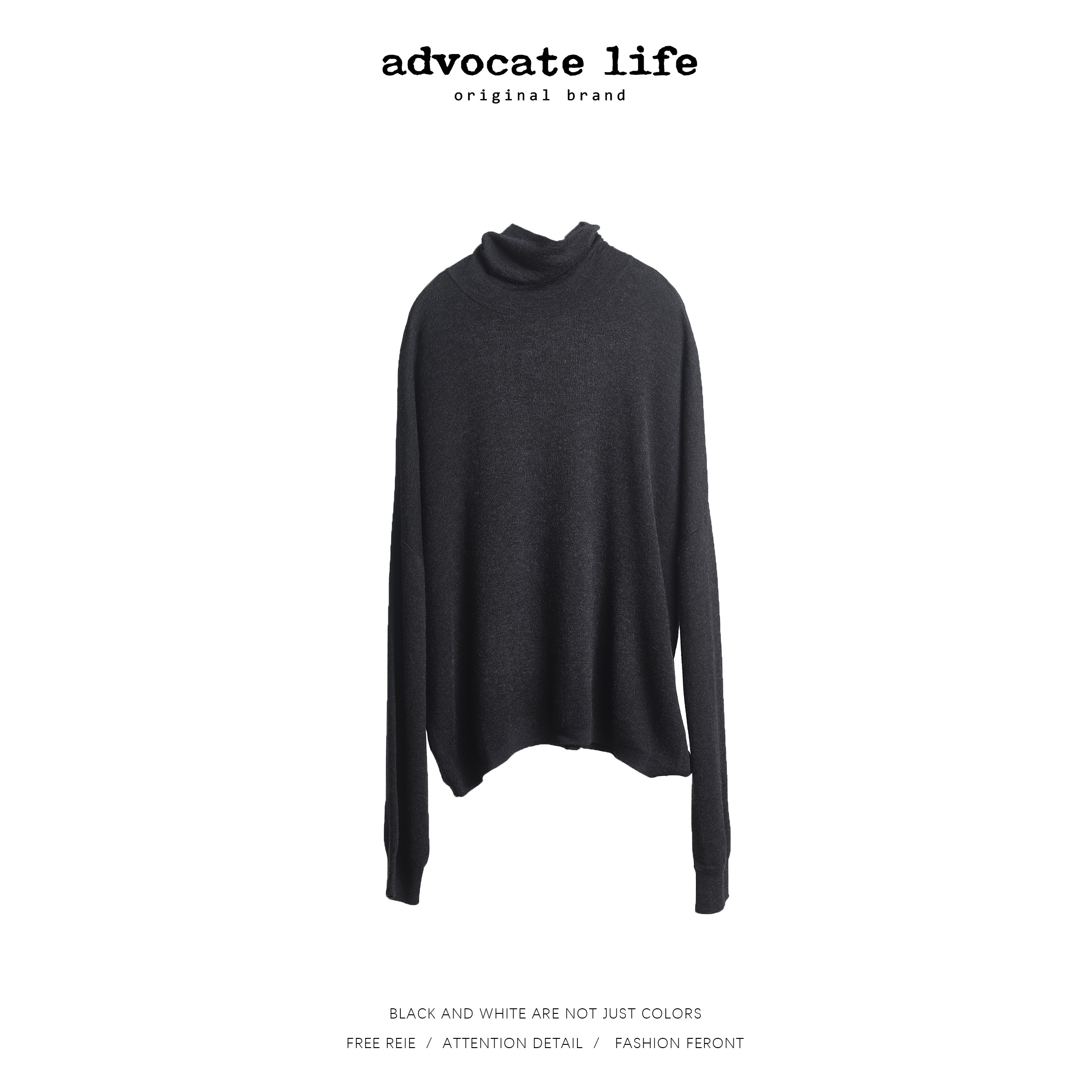 生活主张Advocatelife长袖时尚休闲宽松百搭毛衫上衣JQ331047