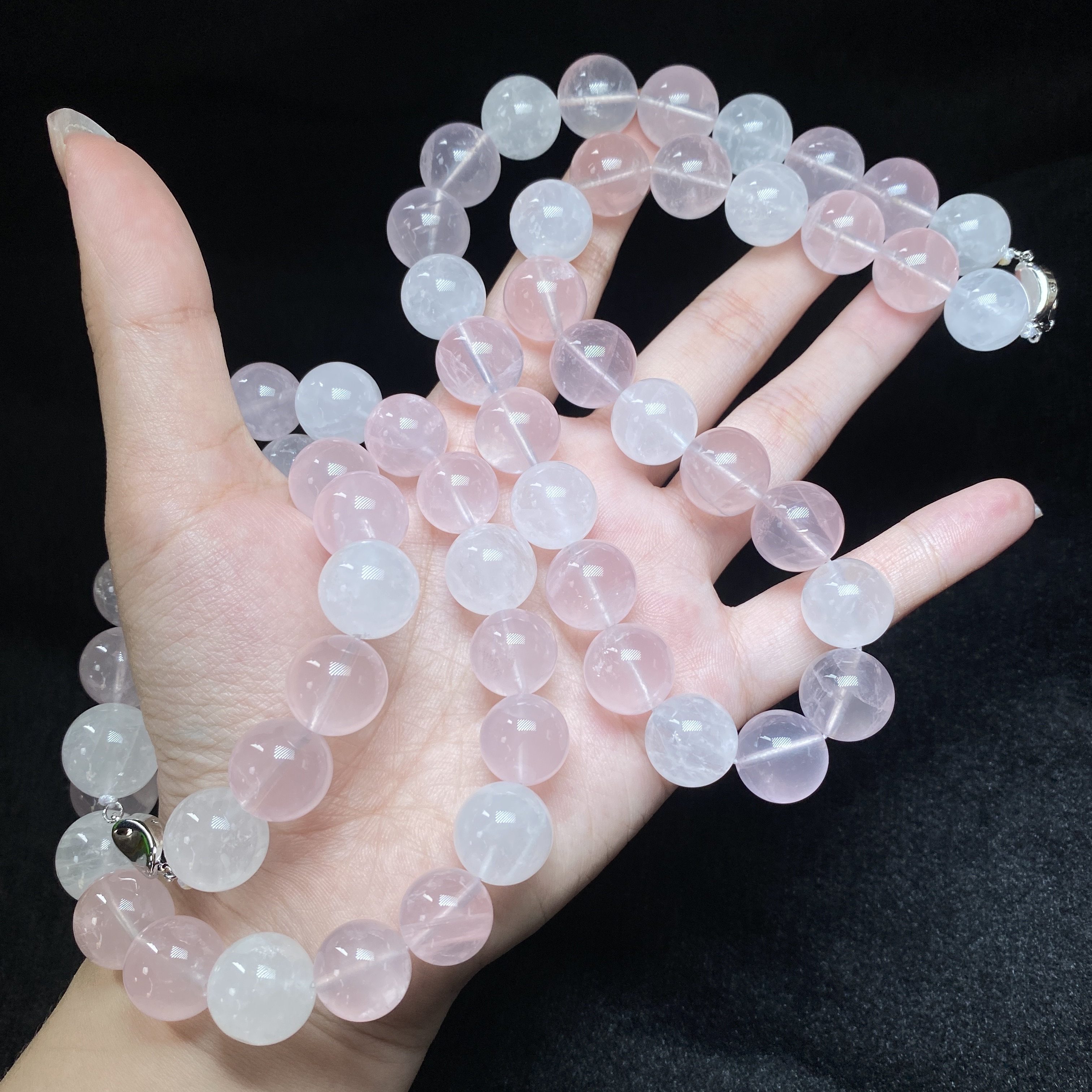 【小北好物】水晶DIY项链尺寸约14mm【多样性发一件】QL60X177