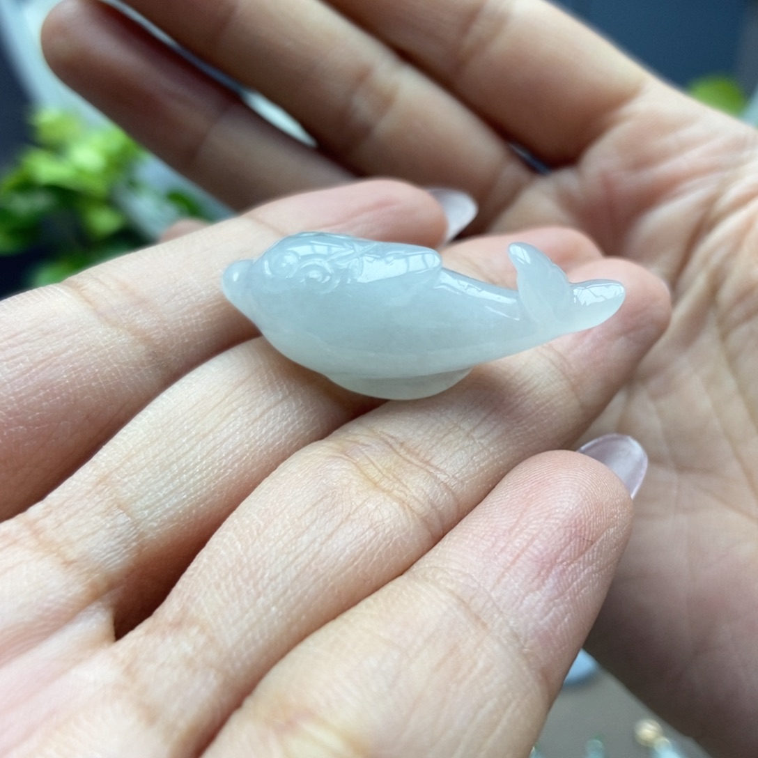 翡翠颈饰未镶嵌吊坠10