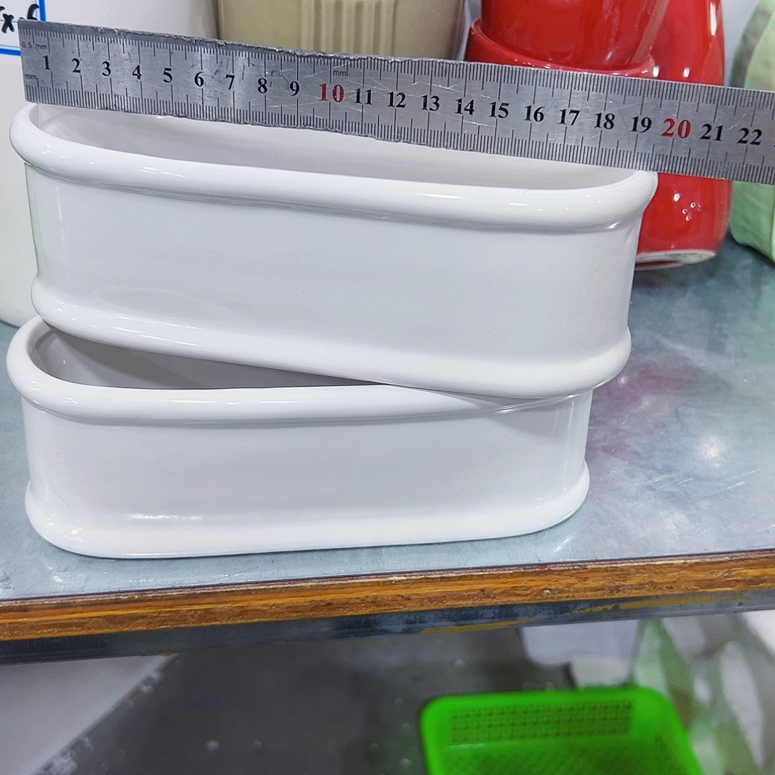 有孔，外贸尾单陶瓷花盆凑单10米包邮