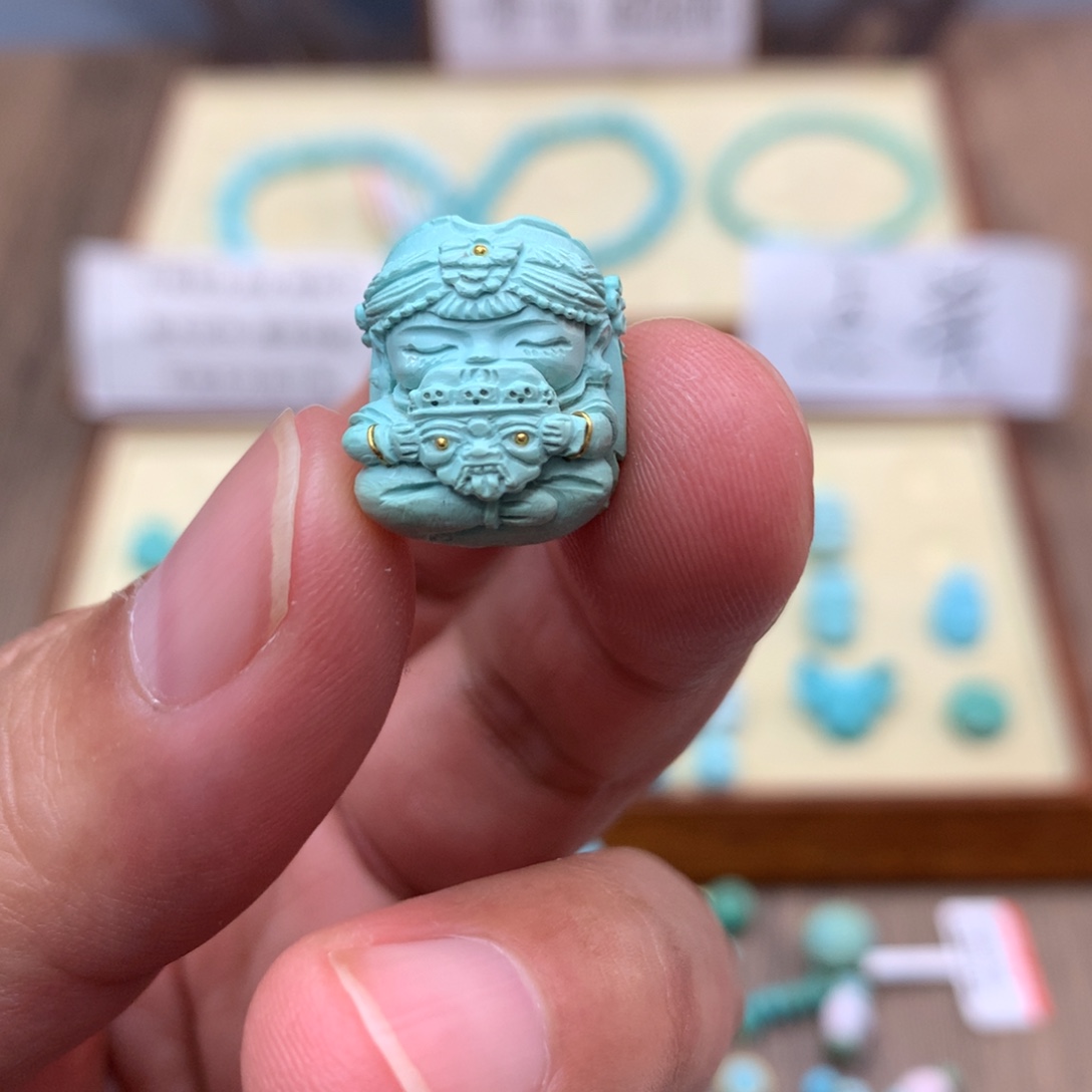 绿松石未镶嵌8配饰