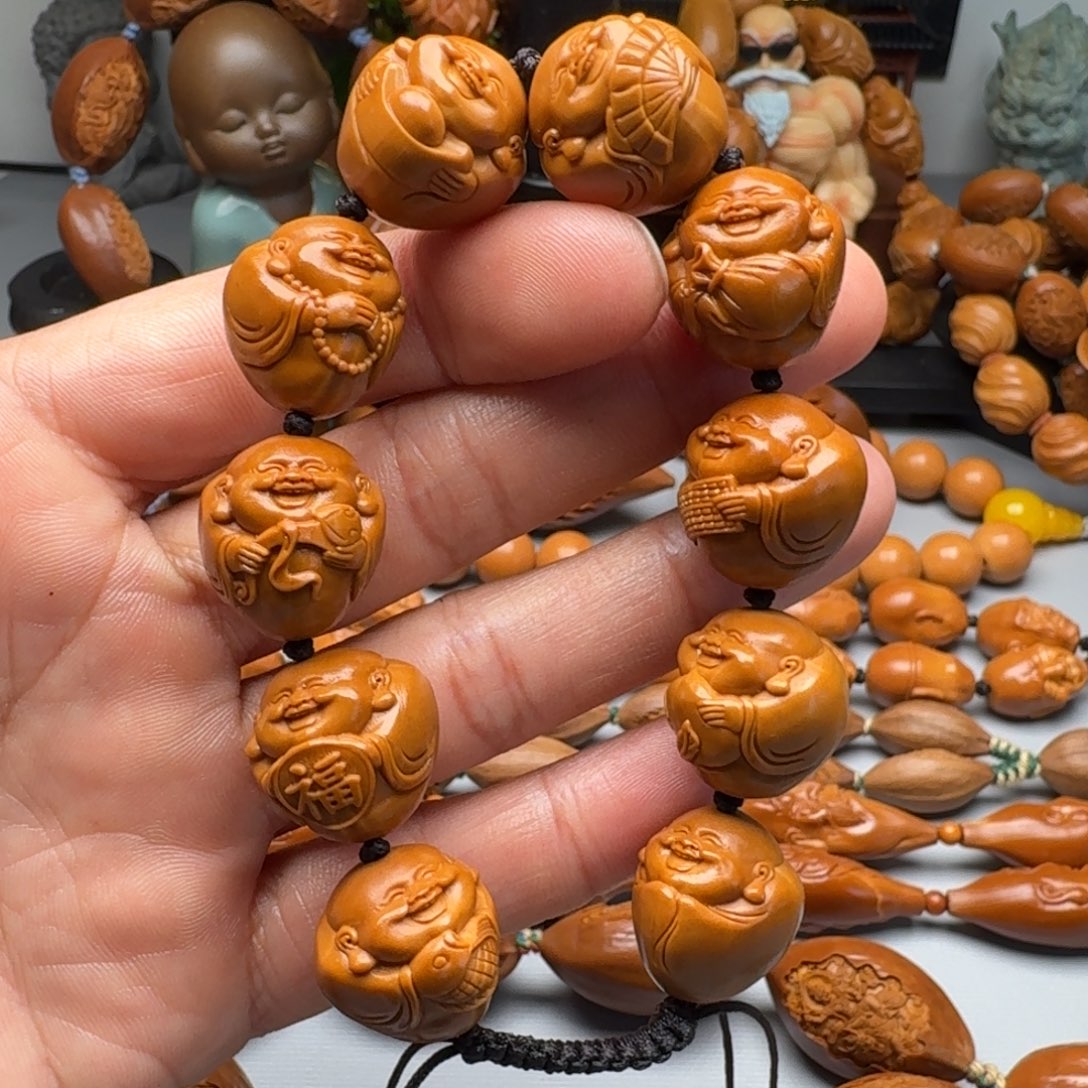 橄榄核手串/手链橄榄核1.9