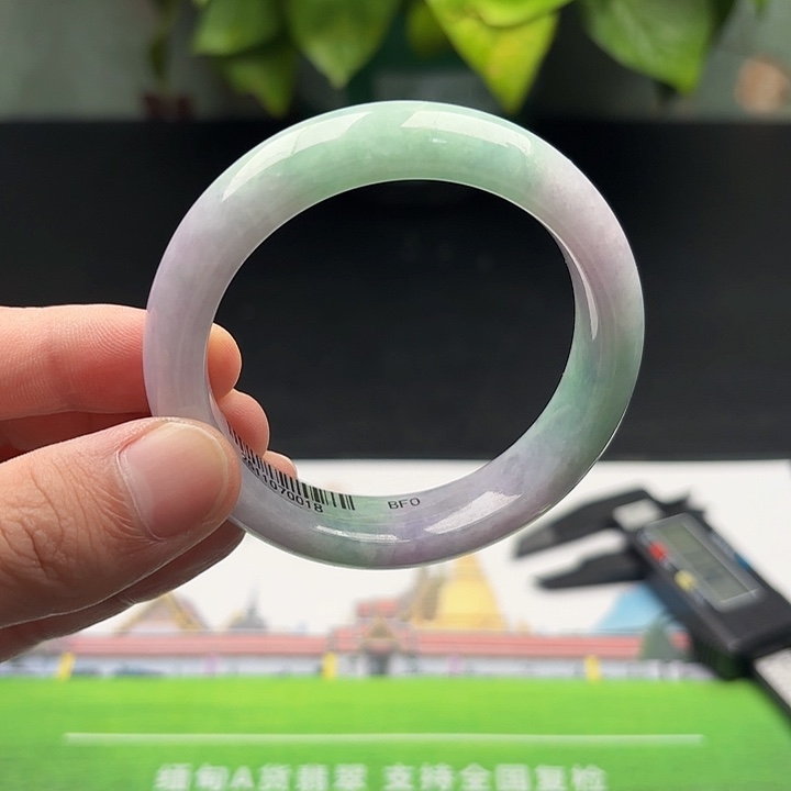 翡翠未镶嵌手镯x4 5556 15