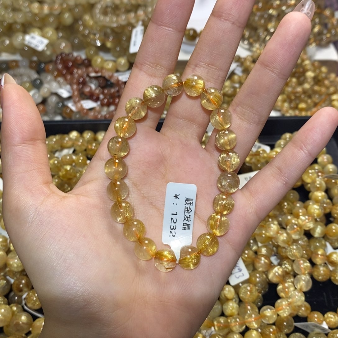 水晶手链未镶嵌手链