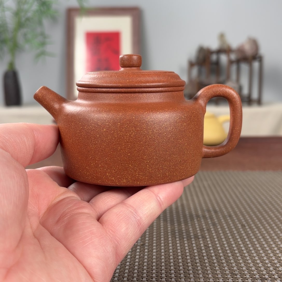 紫砂茶壶黄龙山原矿紫砂壶