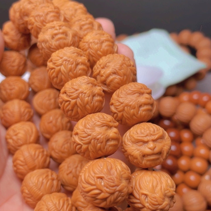 猴头核桃手串威*?可以