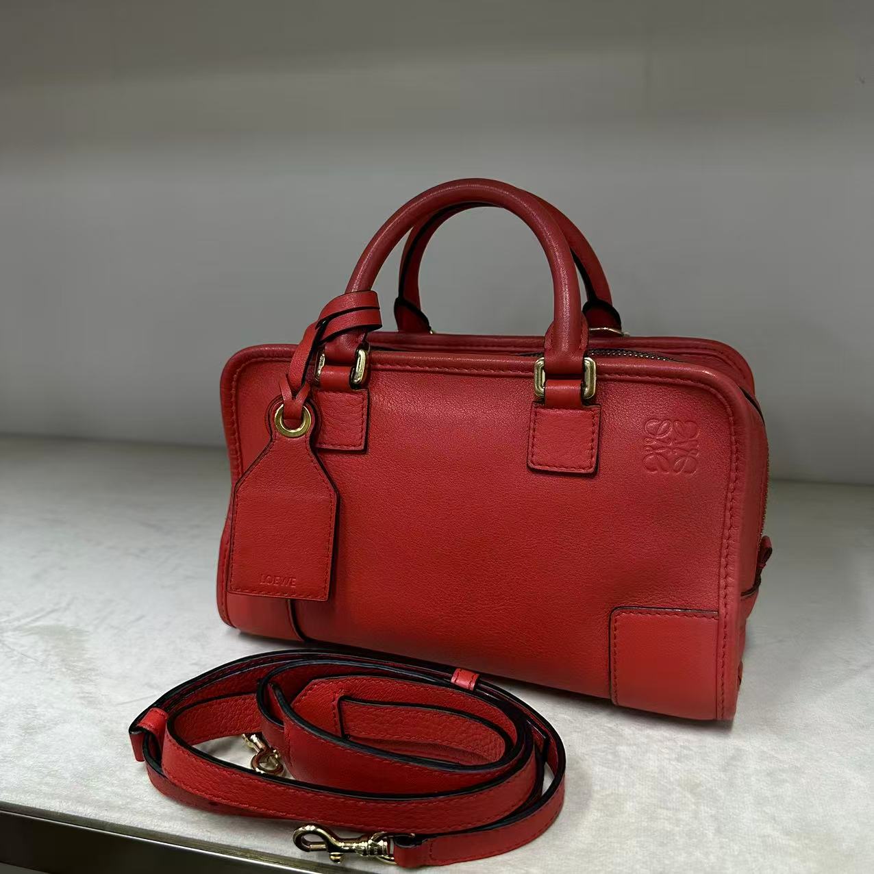 95新 LOEWE/罗意威 乱乱子中古/女士/单肩包/103557
