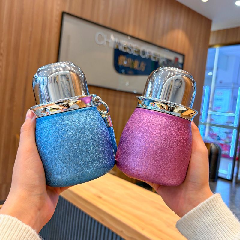 【留颜色+库存】钛杯380ml便携保温杯水杯防烫水杯小巧少女心